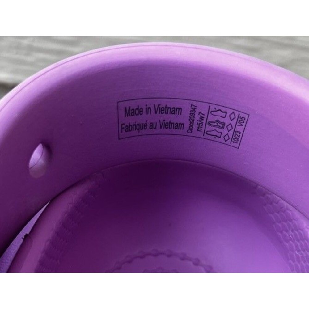 Crocs Women's 7 Stomp Platform Clogs Shoes Bubble - Picture 5 of 12